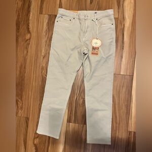 Faherty Men's Light Khaki Stretch Terry Pants 32x30